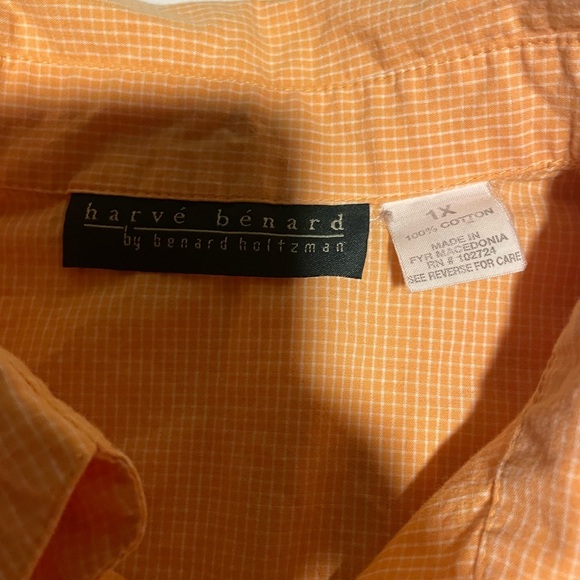 Harve Bernard Women’s Button Down size 1X - Picture 2 of 4